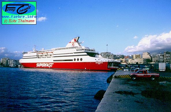 Superfast Ferries Fähren Ancona Patras