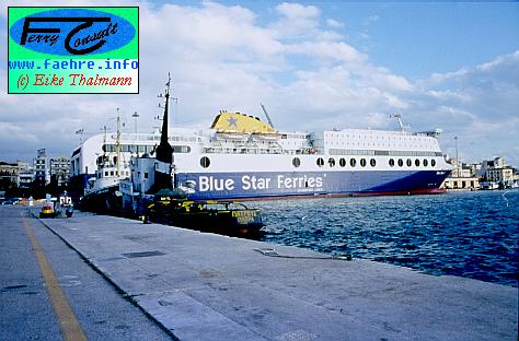Blue Star Ferries Fähre Ancona Patras