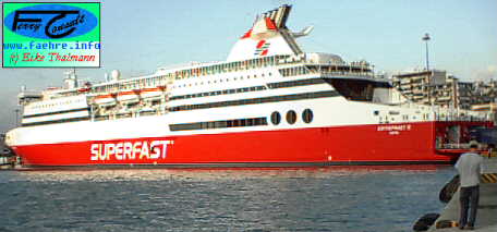 Superfast Ferries Fhre Ancona Igoumenitsa Patras